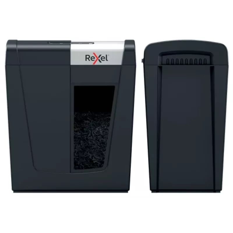 Rexel Secure MC6 Whisper-Shred mikro smulkinimo popieriaus smulkintuvas P5, 2 x 15 mm, 18 L, 175 lapų, 55 dB, mygtukai