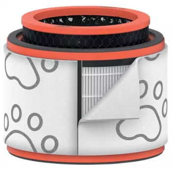 Leitz Pet 3-in-1 HEPA filtro būgnas, skirtas TruSens Z-2000 / Z-2500 vidutiniam oro valytuvui