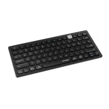 Kensington Dual Wireless Compact Keyboard - PN belaidė mini klaviatūra, Bluetooth, QWERTY, juoda