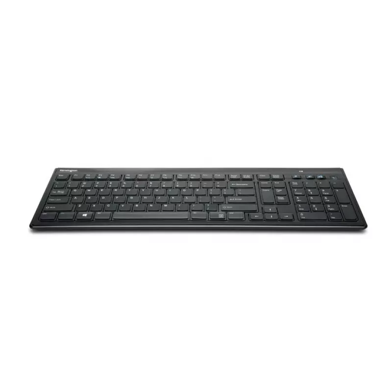 Kensington AdvanceFit belaidė klaviatūra juoda Belgijos AZERTY
