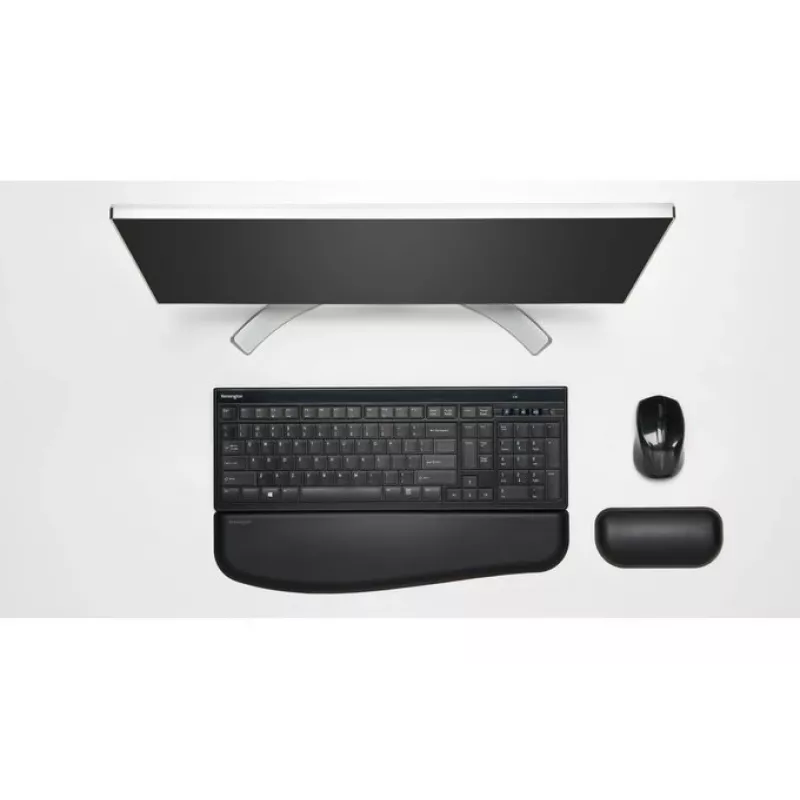 Kensington AdvanceFit belaidė klaviatūra juoda Belgijos AZERTY