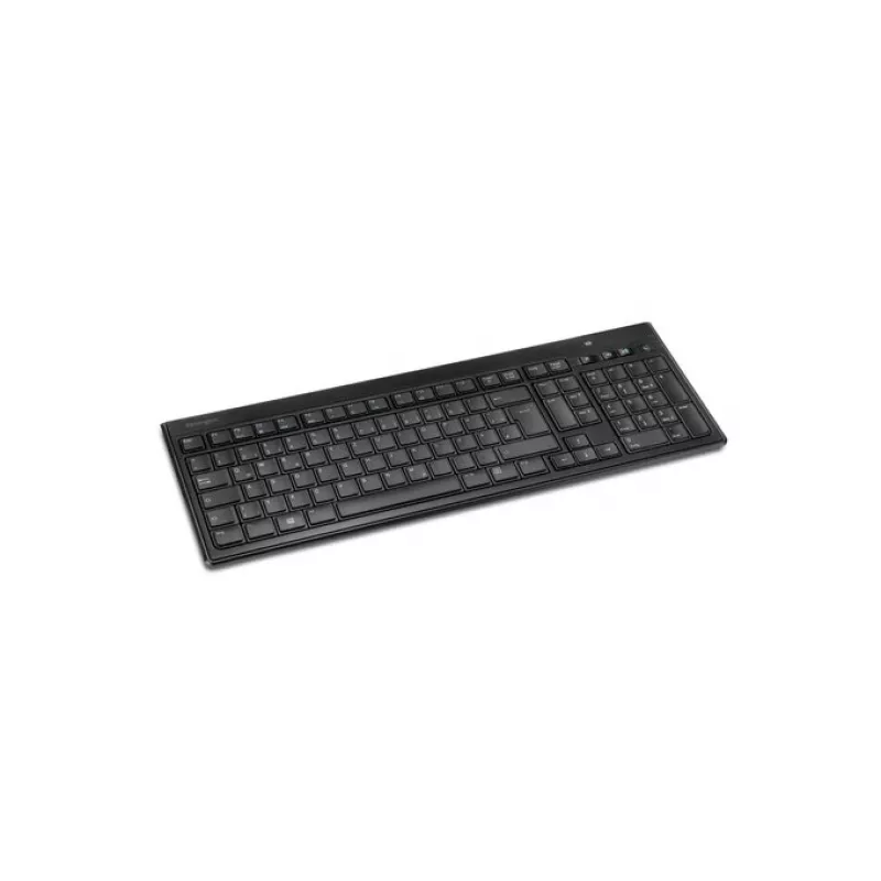 Kensington AdvanceFit belaidė klaviatūra juoda Belgijos AZERTY
