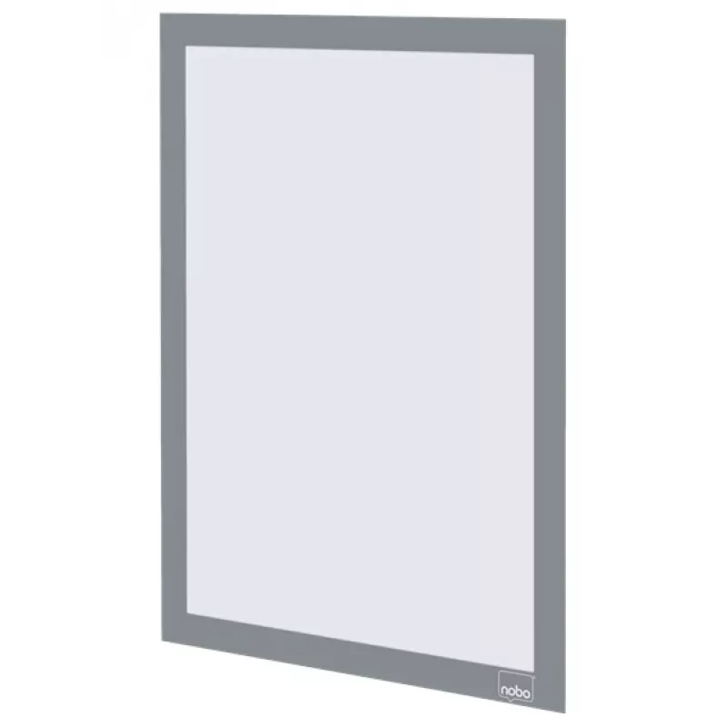 Nobo lipnus magnetinis plakatų rėmelis A4, sidabrinis