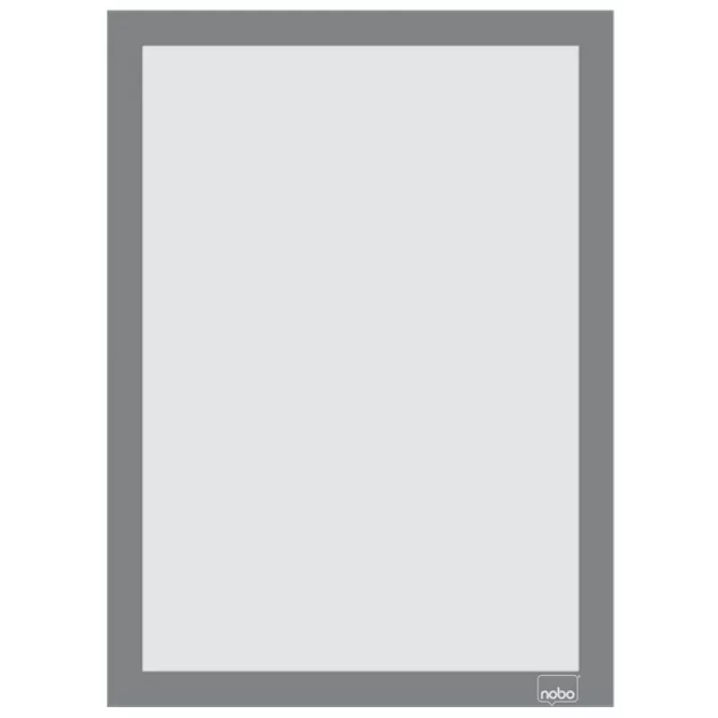 Nobo lipnus magnetinis plakatų rėmelis A4, sidabrinis