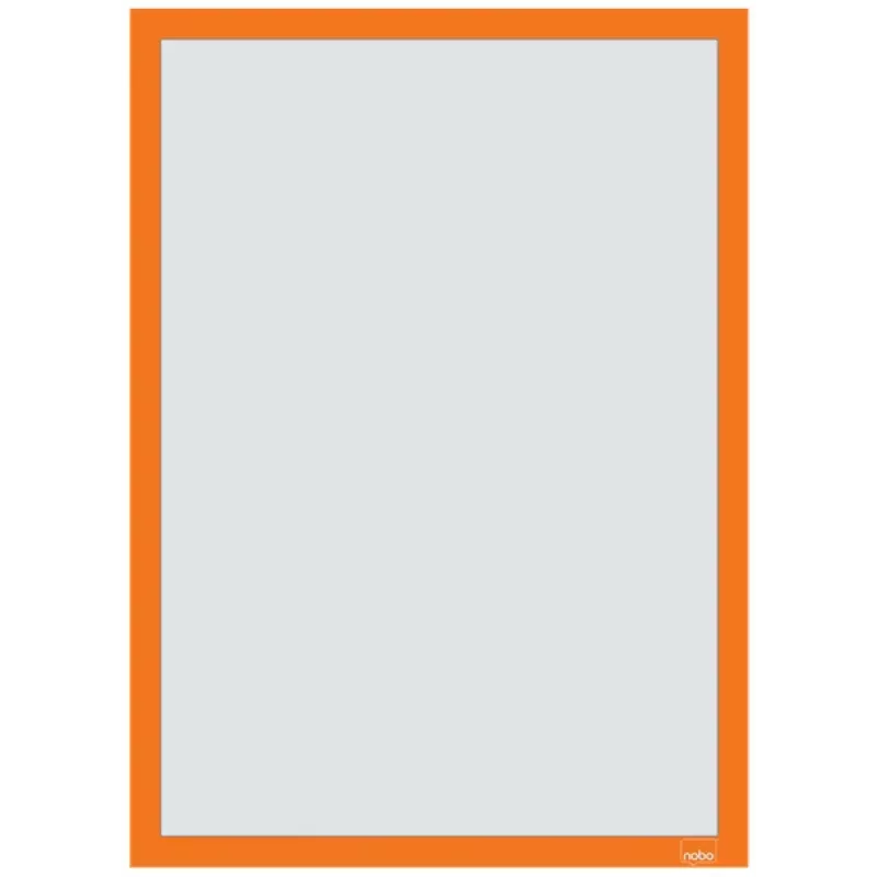 Nobo savo lipnus magnetinis skelbimų rėmelis A3, oranžinis