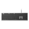 Kensington KB515 EQ USB-C/USB-A laidinė klaviatūra, pilno dydžio (100%), QWERTY, pilka