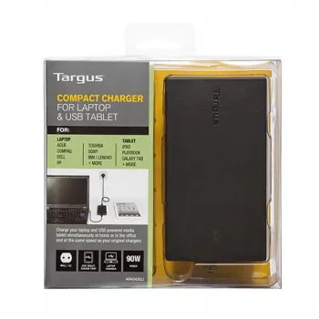 Targus APA042EU maitinimo adapteris / keitiklis, 90 W, juodas