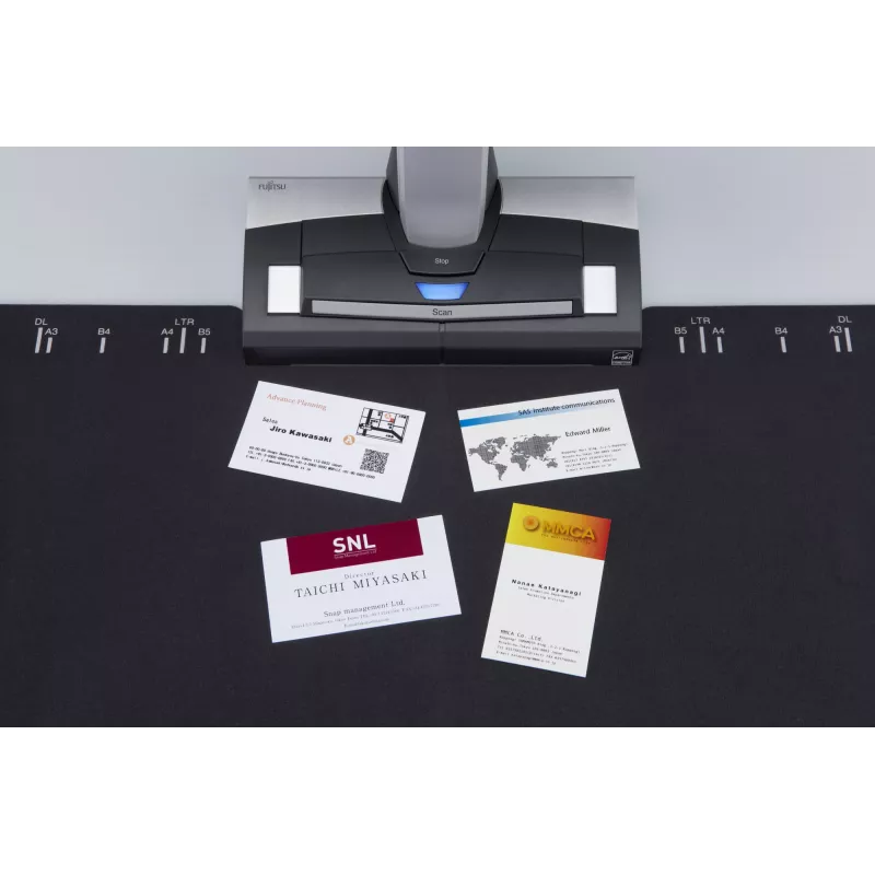 Fujitsu ScanSnap SV600 Viršutinis skaitytuvas 285 x 218 DPI A3 Juoda, Balta