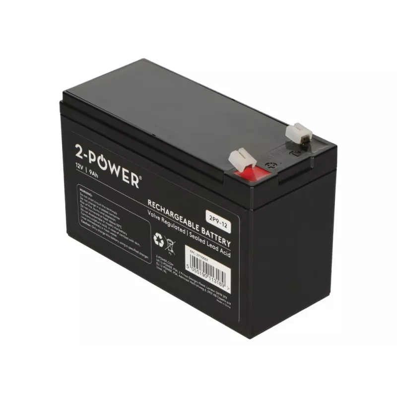 2-Power 2P9-12 UPS baterija Sandarus švino rūgštinis (VRLA) 12 V 9 Ah