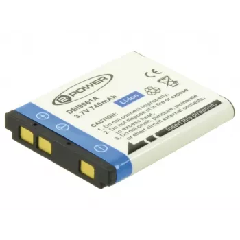 2-Power baterija skaitmeniniam fotoaparatui 3,7 V 600 mAh