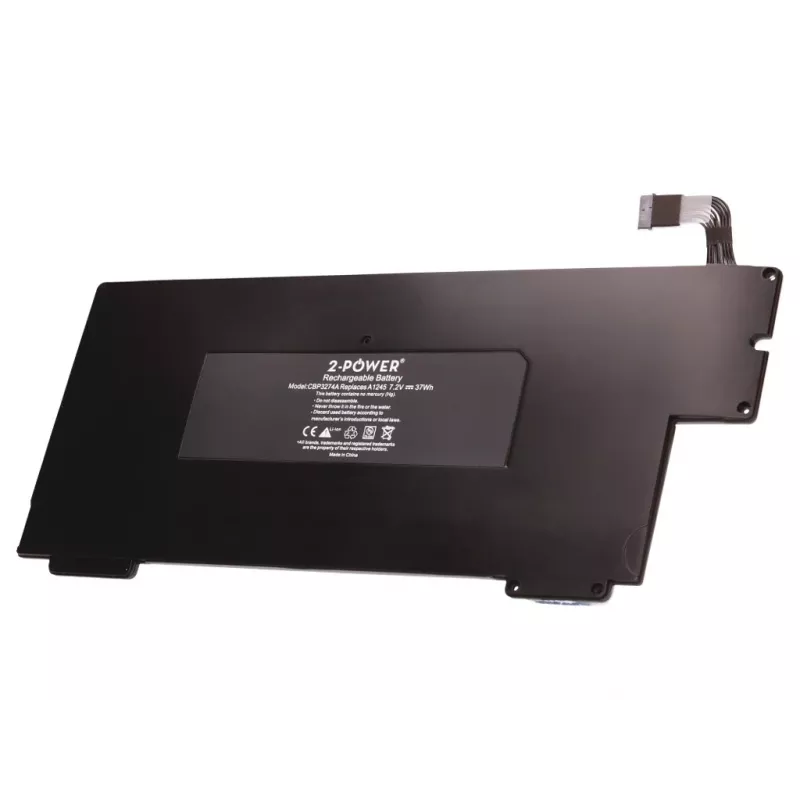 2-Power 7.2V 5000mAh Li-Polimer nešiojamojo kompiuterio baterija, Apple MacBook Air 13 colių A1237 (Early 2008 EMC 2142, Late 2008 EMC2253, Mid 2009 EMC2334)