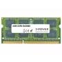 2-Power 4GB DDR3 1333MHz SoDIMM atmintis, 4 GB, 1 x 4 GB, DDR3, 1333 MHz, 204 kontaktų SO-DIMM, žalia
