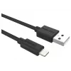 Duracell Sync/Charge laidas 2 m, USB A - Lightning, 2.0, juodas