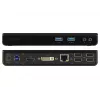 2-Power USB 3.0 Dviejų Ekranų Docking Stotelė, Docking, 3.5 mm, USB Type-A, USB Type-B, 10,100,1000 Mbit/s, Juoda, 5 Gbit/s