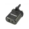 Duracell sieninis įkroviklis su USB Type-C ir Type-A, vidaus, AC, juodas
