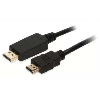 2-Power CAB0039A vaizdo kabelio adapteris 2 m DisplayPort – HDMI A tipas (standartinis) juodas