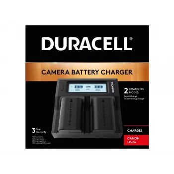Duracell DRC6103 įkroviklis fotoaparatų baterijoms