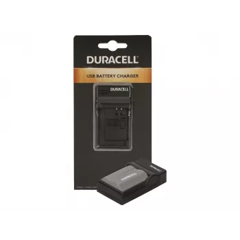Duracell USB kroviklis skaitmeninių fotoaparatų baterijoms Nikon EN-EL3e, FujiFilm NP-150, juodas, 5 V
