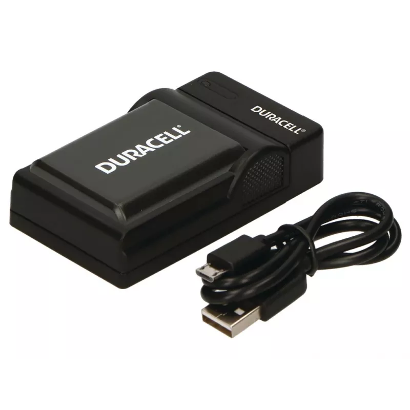 Duracell USB kroviklis Sony fotoaparatų baterijoms, juodas, 5 V