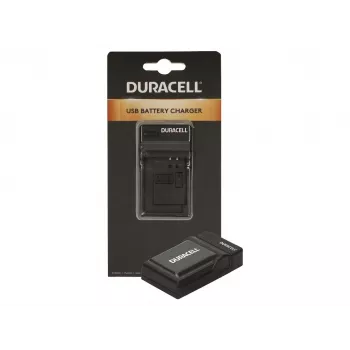 Duracell USB baterijų kroviklis skaitmeniniams fotoaparatams, 5 V, juodas