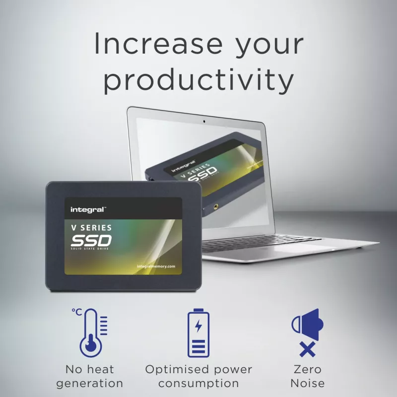 Integral 250GB SSD 2.5 colio SATA 3 Skaitymo greitis 450 MB/s Rašymo greitis 400 MB/s TBW 75 V SERIES 2