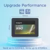 Integral V Series 2 1TB SSD 2.5 colių SATA III 520MB/s skaitymas 470MB/s rašymas TBW 300