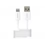 Įkrovimo laidas 2-Power 2PUC1M02W USB-A – Lightning, 1 m, baltas