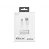 Įkrovimo laidas 2-Power 2PUC1M02W USB-A – Lightning, 1 m, baltas