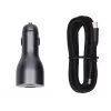 Automobilinis įkroviklis 2-Power CUSB5011B, 2xUSB-C (100W PD) + USB-A (18W QC), pilka