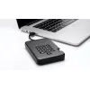 iStorage diskAshur PRO² SSD 256GB | Saugus nešiojamas kietasis diskas | FIPS 140-2 Level 2, NCSC CPA, NLNCSA BSPA ir NATO Restricted sertifikatai | AES-XTS 256 bitų aparatinė šifracija | Apsauga PIN kodu | Nuo OS nepriklausomas | Atitinka GDPR, TAA | Apsa