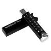 iStorage datAshur PRO2 512 GB | Saugus USB atmintukas | FIPS 140-2 Level 3 sertifikuotas | AES-XTS 256 bitų aparatinė šifravimas | Apsaugotas slaptažodžiu | Atsparus dulkėms ir vandeniui