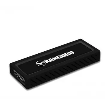 iStorage Kanguru UltraLock Superspeed+ USB-C M.2 NVMe išorinis SSD 2 TB | Saugus nešiojamas kietojo kūno diskas | Fizinis rašymo apsaugos jungiklis | Saugi programinė įranga | TAA atitiktis