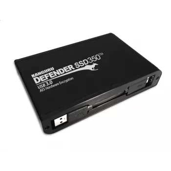 iStorage Kanguru Defender SSD350 2 TB | FIPS 140-2 sertifikuotas | Aparatiškai šifruotas kietasis diskas (SSD) | 2,5 colio išorinis | SATA (SATA/600) | TAA atitikmuo
