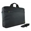 Techair TANZ0125v3 16-17.3 colio klasikinis nešiojamojo kompiuterio krepšys, Toploader bag, 43.9 cm (17.3 colio), peties diržas, 430 g