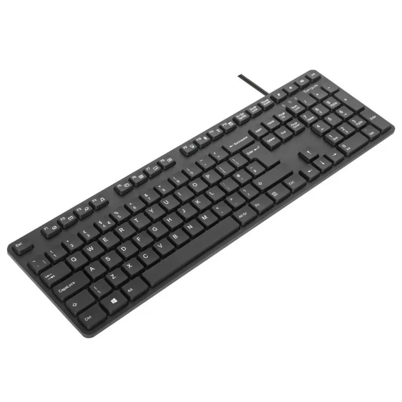 Targus AKM622FR klaviatūra su pele, universali, USB, AZERTY, juoda