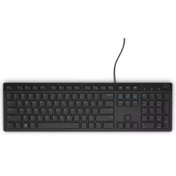 DELL KB216 laidinė klaviatūra - prancūziškas AZERTY išdėstymas - juoda