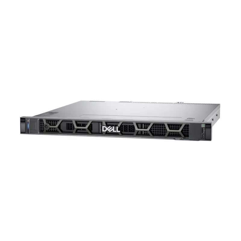 DELL PowerEdge R260 serveris 480 GB stelažinis (1U) Intel Xeon 6 6333P 3.1 GHz 16 GB DDR5-SDRAM 700 W