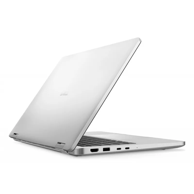 Nešiojamas kompiuteris DELL Pro 14 Plus PB14250 Intel Core Ultra 7 265U 35,6 cm (14 colių) Full HD+ 32 GB DDR5-SDRAM 512 GB SSD Wi-Fi 6E Windows 11 Pro Aliuminis