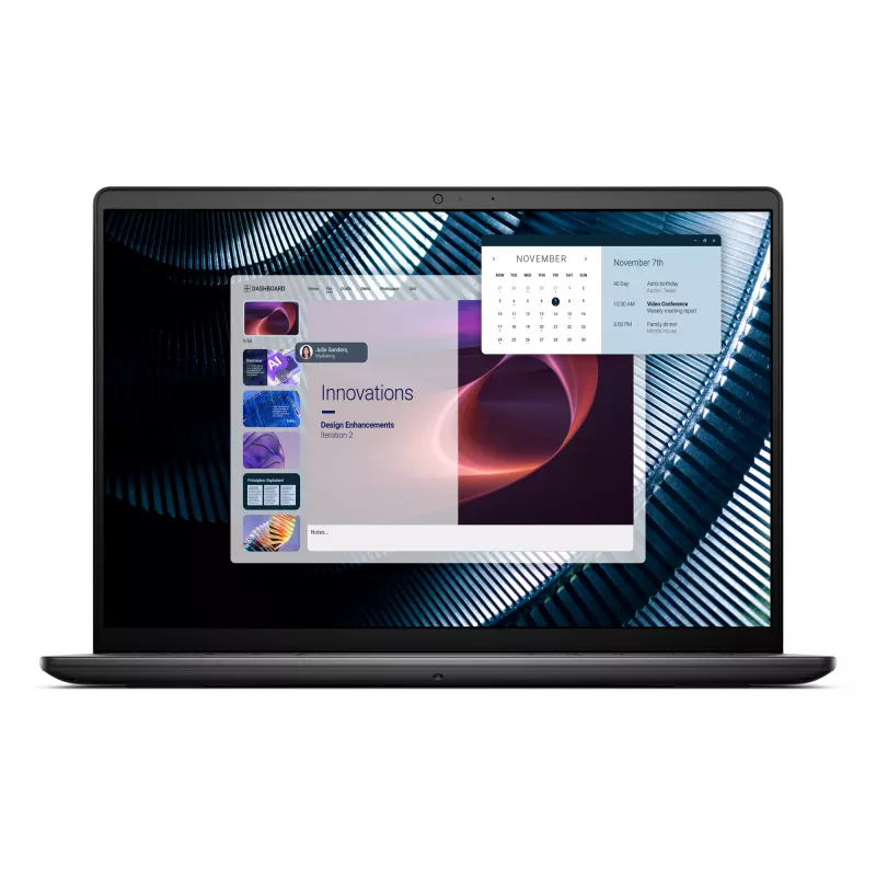 DELL Pro 14 Essential PV14250 Intel Core 7 150U nešiojamas kompiuteris 35,6 cm (14 colių) Full HD+ 16 GB DDR5-SDRAM 512 GB SSD Wi-Fi 6 (802.11ax) Windows 11 Pro Nordic Black