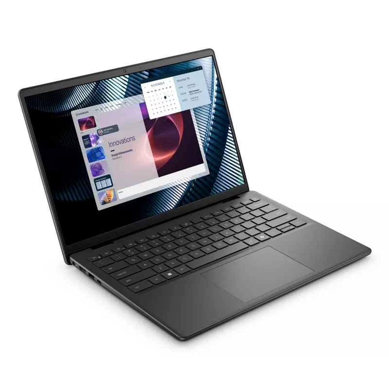 DELL Pro 14 Essential PV14250 Intel Core 7 150U nešiojamas kompiuteris 35,6 cm (14 colių) Full HD+ 16 GB DDR5-SDRAM 512 GB SSD Wi-Fi 6 (802.11ax) Windows 11 Pro Nordic Black