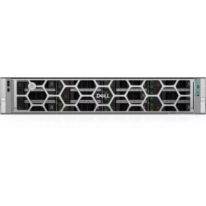 DELL R570 server 1.92 TB stovo (2U) Intel Xeon 6 6517P 3.2 GHz 32 GB DDR5-SDRAM 1100 W