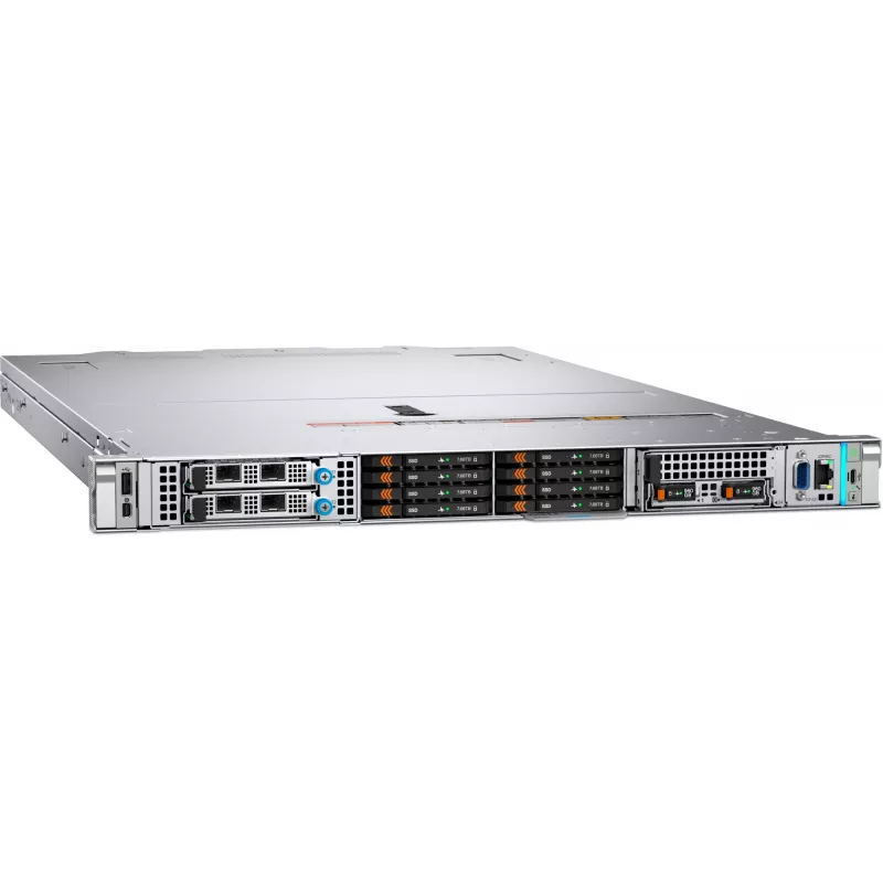 DELL PowerEdge R470 serveris 960 GB stelažinis (1U) Intel Xeon 6 6517P 3.2 GHz 32 GB DDR5-SDRAM 1100 W
