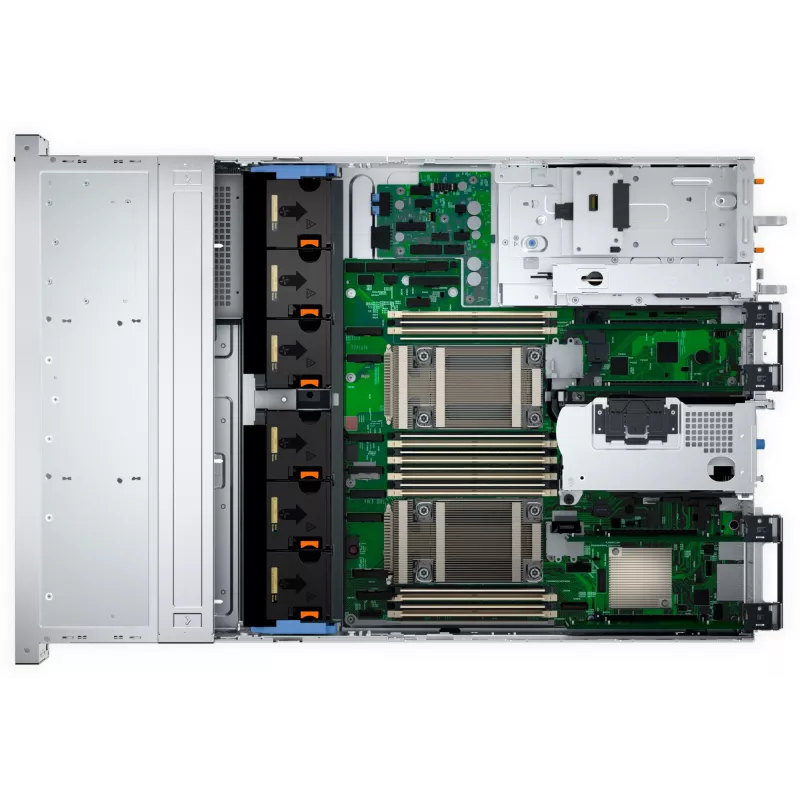 DELL PowerEdge R760XS serveris 960 GB stelažinis (2U) Intel Xeon Silver 4514Y 2 GHz 64 GB DDR5-SDRAM 1100 W