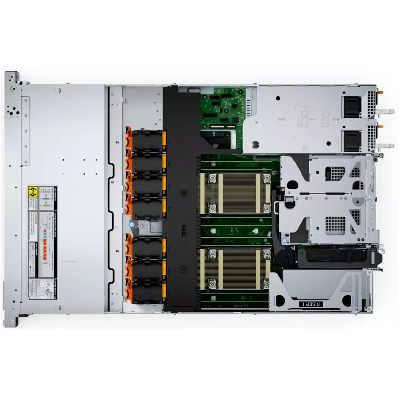 DELL PowerEdge R660XS serveris 480 GB stelažinis (1U) Intel Xeon Silver 4510 2.4 GHz 32 GB DDR5-SDRAM 1100 W