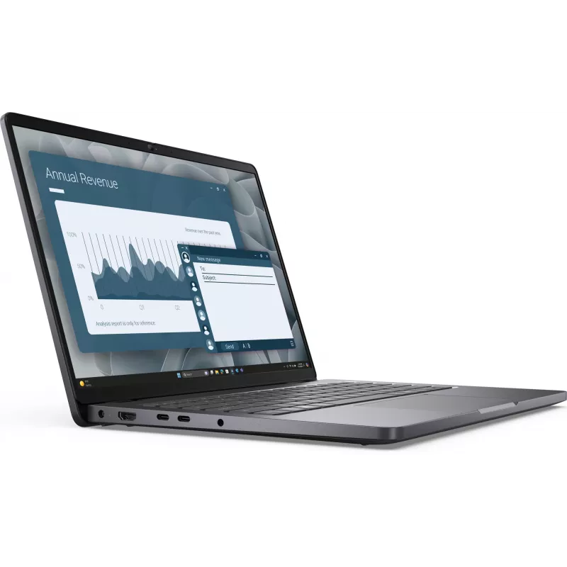 DELL Pro 14 PC14255 nešiojamas kompiuteris AMD Ryzen™ 5 PRO PRO 230 35,6 cm (14 colių) Full HD+ 16 GB DDR5-SDRAM 512 GB SSD Wi-Fi 6E (802.11ax) Windows 11 Pro juodos spalvos