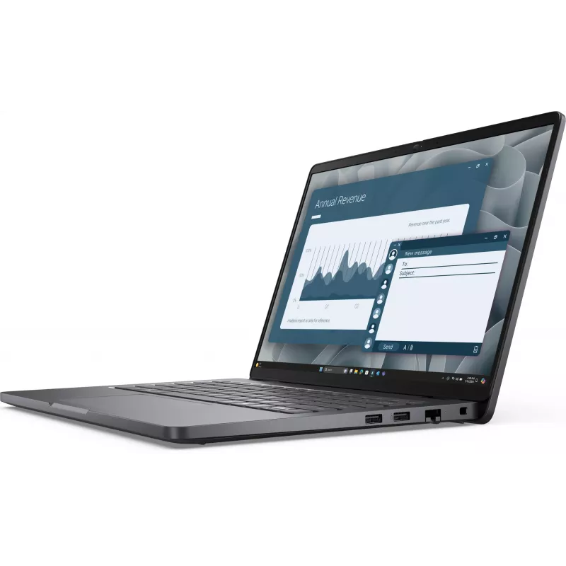 DELL Pro 14 PC14255 nešiojamas kompiuteris AMD Ryzen™ 5 PRO PRO 230 35,6 cm (14 colių) Full HD+ 16 GB DDR5-SDRAM 512 GB SSD Wi-Fi 6E (802.11ax) Windows 11 Pro juodos spalvos