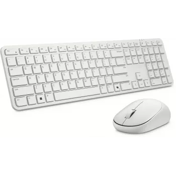 DELL Pro 5 KM526 belaidė klaviatūra ir pelė, RF, QWERTY US International, balta