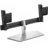 DELL MDS26 68,6 cm (27 colių) stalinis dviejų monitorių stovas juodas, sidabrinis