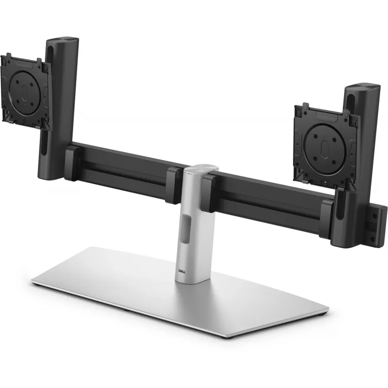 DELL MDS26 68,6 cm (27 colių) stalinis dviejų monitorių stovas juodas, sidabrinis