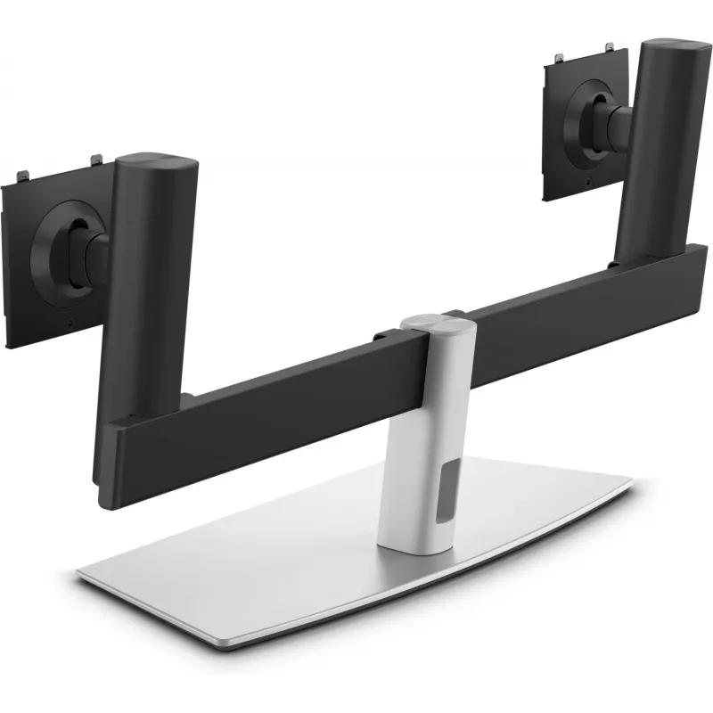 DELL MDS26 68,6 cm (27 colių) stalinis dviejų monitorių stovas juodas, sidabrinis